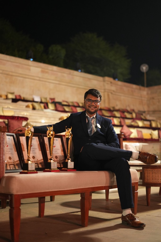 Mr. Chirag Shah with Gujarat Tourism awards